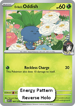 Erika's Oddish - Ascended Heroes: Additionals (Common) [xASC-001]