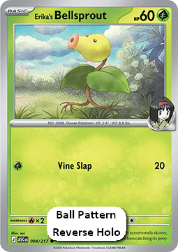 Erika's Bellsprout - Ascended Heroes: Additionals (Common) [xASC-004]