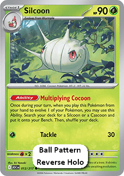 Silcoon - Ascended Heroes: Additionals (Common) [xASC-012]