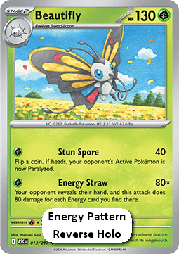 Beautifly - Ascended Heroes: Additionals (Uncommon) [xASC-013]