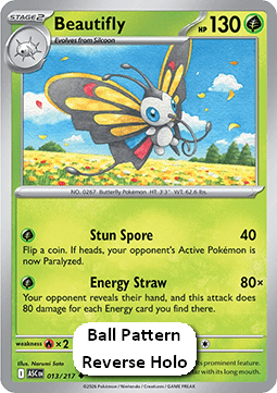 Beautifly - Ascended Heroes: Additionals (Uncommon) [xASC-013]