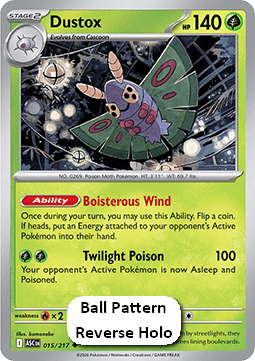 Dustox - Ascended Heroes: Additionals (Uncommon) [xASC-015]