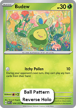 Budew - Ascended Heroes: Additionals (Common) [xASC-016]