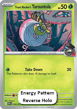 Team Rocket's Tarountula - Ascended Heroes: Additionals (Common) [xASC-018]