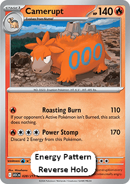 Camerupt - Ascended Heroes: Additionals (Uncommon) [xASC-028]