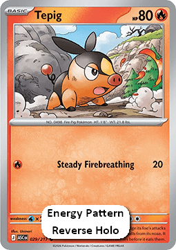 Tepig - Ascended Heroes: Additionals (Common) [xASC-029]