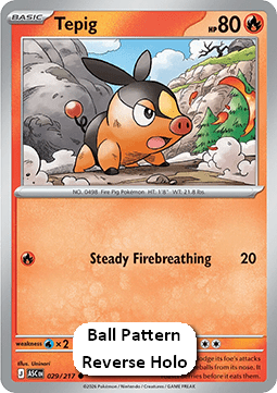 Tepig - Ascended Heroes: Additionals (Common) [xASC-029]