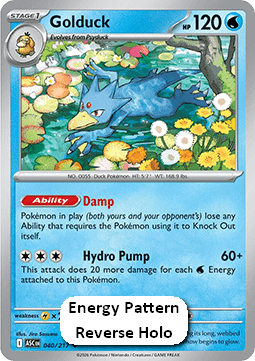 Golduck - Ascended Heroes: Additionals (Uncommon) [xASC-040]