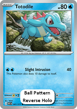 Totodile - Ascended Heroes: Additionals (Common) [xASC-041]