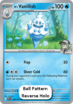 N's Vanillish - Ascended Heroes: Additionals (Common) [xASC-050]