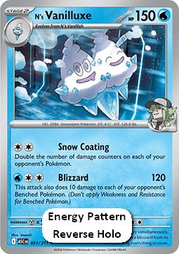 N's Vanilluxe - Ascended Heroes: Additionals (Uncommon) [xASC-051]