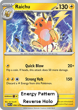 Raichu - Ascended Heroes: Additionals (Uncommon) [xASC-056]