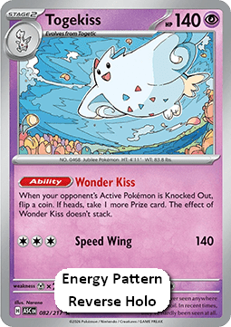 Togekiss - Ascended Heroes: Additionals (Rare) [xASC-082]