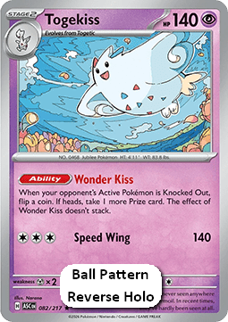 Togekiss - Ascended Heroes: Additionals (Rare) [xASC-082]