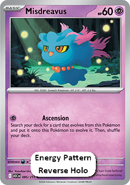 Misdreavus - Ascended Heroes: Additionals (Common) [xASC-085]