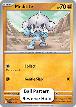 Meditite - Ascended Heroes: Additionals (Common) [xASC-103]