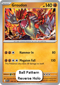 Groudon - Ascended Heroes: Additionals (Rare) [xASC-108]