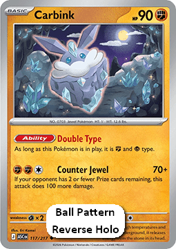 Carbink - Ascended Heroes: Additionals (Uncommon) [xASC-117]