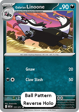 Galarian Linoone - Ascended Heroes: Additionals (Common) [xASC-131]