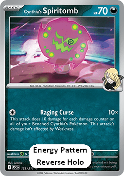 Cynthia's Spiritomb - Ascended Heroes: Additionals (Uncommon) [xASC-133]