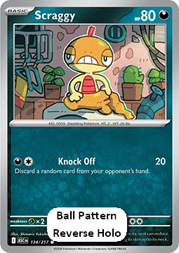 Scraggy - Ascended Heroes: Additionals (Common) [xASC-134]