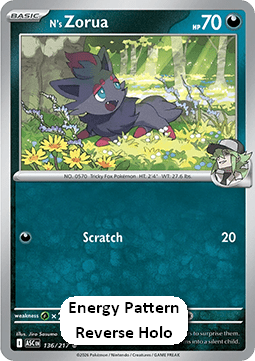 N's Zorua - Ascended Heroes: Additionals (Common) [xASC-136]