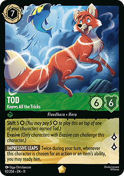 Tod - Knows All the Tricks (V.1) - Winterspell (Legendary) [11WSP-92]