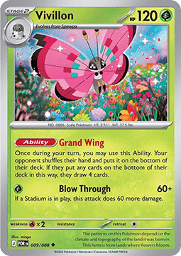 Vivillon - Perfect Order (Uncommon) [POR-009]