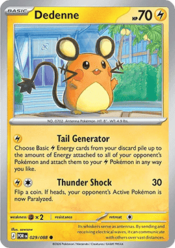 Dedenne - Perfect Order (Common) [POR-029]