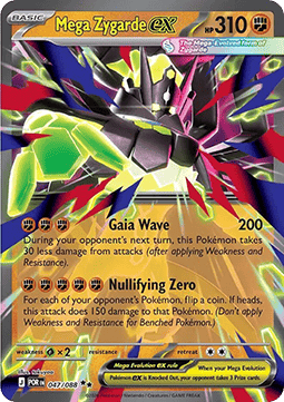 Mega Zygarde ex - Perfect Order (Double Rare) [POR-047]
