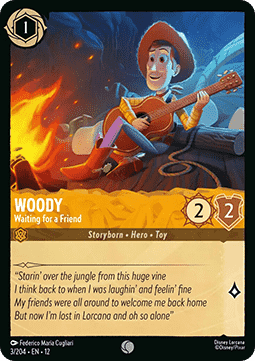 Woody - Waiting for a Friend (V.1) - Wilds Unknown (Common) [12WIL-3]