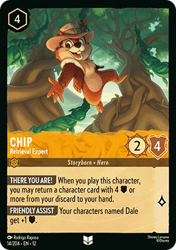 Chip - Retrieval Expert - Wilds Unknown (Uncommon) [12WIL-14]