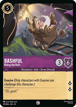 Bashful - Riding the Rails - Wilds Unknown (Common) [12WIL-39]
