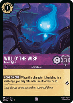 Will o' the Wisp - Forest Spirit - Wilds Unknown (Common) [12WIL-47]