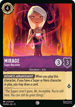 Mirage - Super Recruiter (V.1) - Wilds Unknown (Common) [12WIL-53]