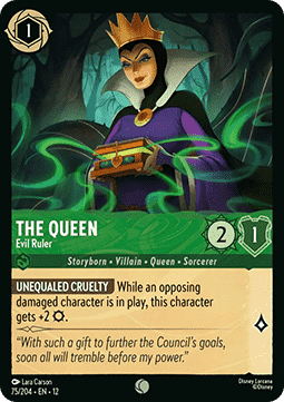 The Queen - Evil Ruler - Wilds Unknown (Common) [12WIL-75]