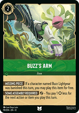Buzz's Arm - Wilds Unknown (Uncommon) [12WIL-98]