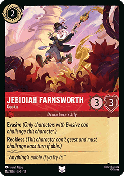 Jebidiah Farnsworth - Cookie - Wilds Unknown (Uncommon) [12WIL-117]
