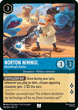 Norton Nimnul - Misanthropic Genius - Wilds Unknown (Uncommon) [12WIL-146]