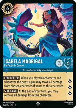 Isabela Madrigal - Perfectly in Control - Wilds Unknown (Super Rare) [12WIL-153]