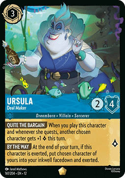 Ursula - Deal Maker - Wilds Unknown (Legendary) [12WIL-161]