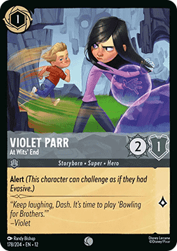 Violet Parr - At Wits' End - Wilds Unknown (Common) [12WIL-178]