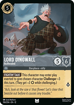 Lord Dingwall - Bullheaded - Wilds Unknown (Uncommon) [12WIL-186]