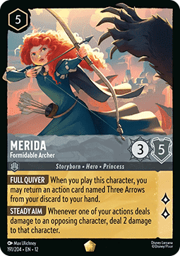 Merida - Formidable Archer (V.1) - Wilds Unknown (Legendary) [12WIL-191]