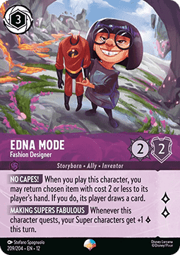 Edna Mode - Fashion Designer (V.2) - Wilds Unknown (Epic) [12WIL-209]
