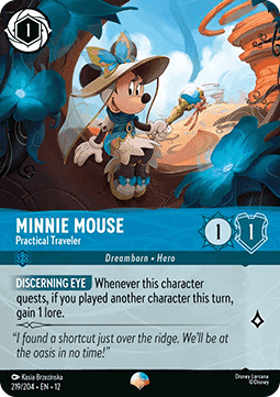 Minnie Mouse - Practical Traveler (V.2)