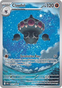Claydol - Chaos Rising (Illustration Rare) [CRI-092]
