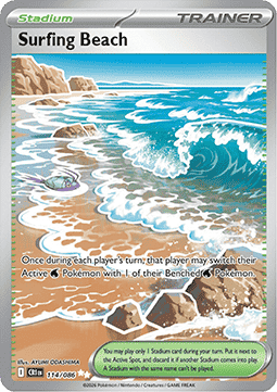 Surfing Beach - Chaos Rising (Ultra Rare) [CRI-114]