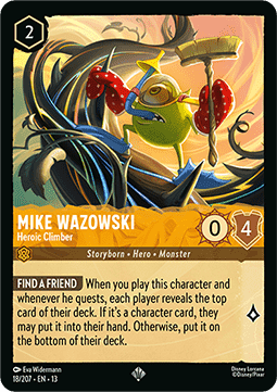Mike Wazowski - Heroic Climber