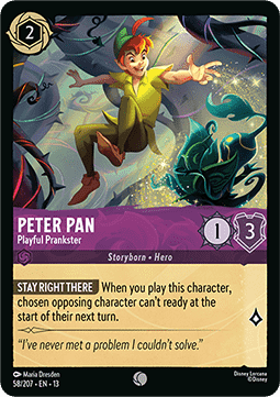 Peter Pan - Playful Prankster